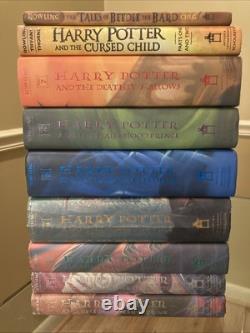 Harry Potter Complete Hardcover Set Includes 1st Printings, 9 Books JK Rowling