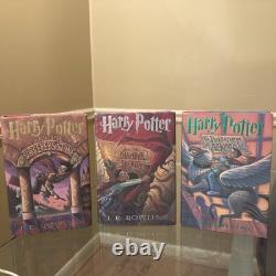 Harry Potter Complete Hardcover Set Includes 1st Printings, 9 Books JK Rowling