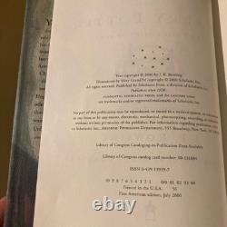 Harry Potter Complete Hardcover Set Includes 1st Printings, 9 Books JK Rowling