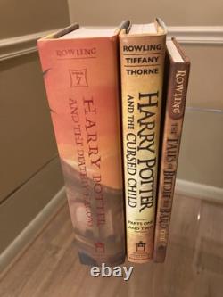 Harry Potter Complete Hardcover Set Includes 1st Printings, 9 Books JK Rowling