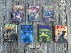 Harry Potter Complete Hardcover WithDust Covers Set Books 1-7 JK Rowling