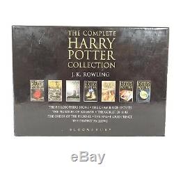 Harry Potter Complete Rare Box Set Black Bloomsbury Edition Hardback 1st Edition