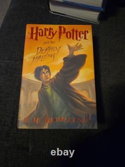 Harry Potter Complete Scholastic Hardcover First Edition Set