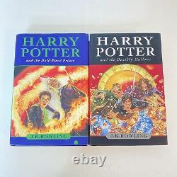 Harry Potter Complete Series 1-7 All HC Except #1, #5 Ex-library, #4 No DJ
