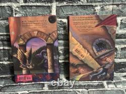 Harry Potter Complete Series 1-7 Book Set Lot Hardcover First American Ed. VGUC