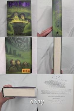 Harry Potter Complete Series 1-7 Book Set Lot Hardcover First American Edition