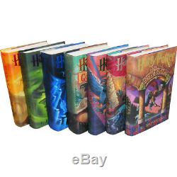Harry Potter Complete Series 1-7 J. K Rowling Book Set Boxed HardCover Chest