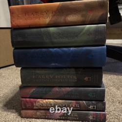 Harry Potter Complete Series 1-7 J. K. Rowling Hardcover Set with Dust Jacket