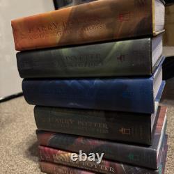 Harry Potter Complete Series 1-7 J. K. Rowling Hardcover Set with Dust Jacket