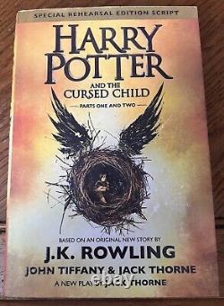 Harry Potter Complete Series 1-7 JK Rowling + The Cursed Child All Hardback