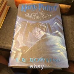 Harry Potter Complete Series 1-7 Set + Cursed Child Hardback All 1st Editions