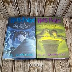 Harry Potter Complete Series 1-7 Set Rowling Hardback All 1st Editions HCDJ