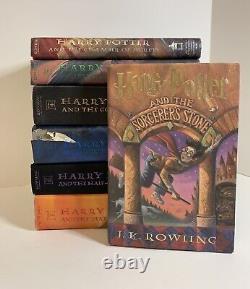 Harry Potter Complete Series 1-7 Set Rowling Hardcover First American Edition L2