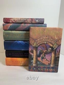 Harry Potter Complete Series 1-7 Set Rowling Hardcover First American Editions