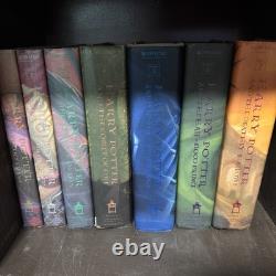 Harry Potter Complete Series 1-7 by J. K. Rowling Hardcover Book Set Lot