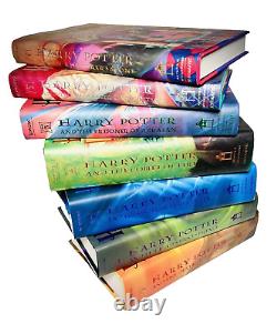 Harry Potter Complete Series 1-7 set Rowling HARDCOVER 1st EDITIONS! MINT