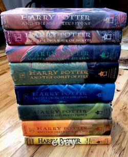 Harry Potter Complete Series 1-7 set Rowling hardback All 1st Editions & Extra