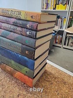 Harry Potter Complete Series 1-7 set Rowling hardback All 1st Editions & Extra