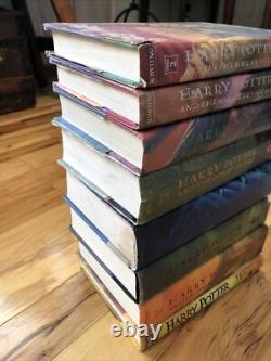 Harry Potter Complete Series 1-7 set Rowling hardback All 1st Editions & Extra