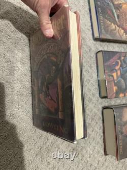 Harry Potter Complete Series, 1st American Edition, 1st Print Run