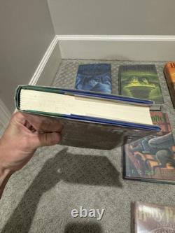 Harry Potter Complete Series, 1st American Edition, 1st Print Run