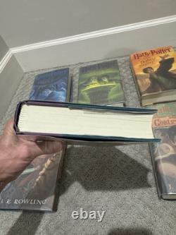 Harry Potter Complete Series, 1st American Edition, 1st Print Run