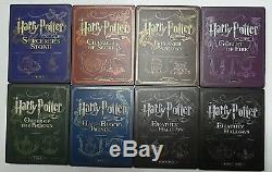 Harry Potter Complete Series -Collector's STEELBOOK Pack-(Blu-ray Disc)