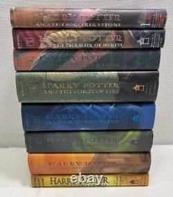 Harry Potter Complete Series Hardback Book Set With Dust Covers + Cursed Child