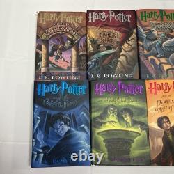 Harry Potter Complete Series Hardback Book Set With Dust Covers + Cursed Child