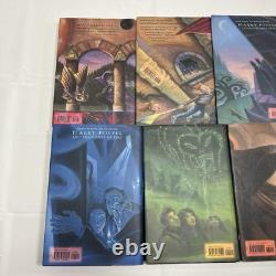 Harry Potter Complete Series Hardback Book Set With Dust Covers + Cursed Child