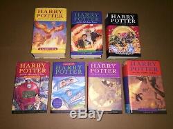 Harry Potter Complete Set 1 7 1st First Edition Hardback Books 1st Print