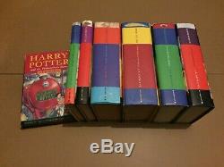 Harry Potter Complete Set 1 7 1st First Edition Hardback Books 1st Print