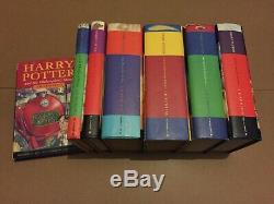 Harry Potter Complete Set 1 7 1st First Edition Hardback Books 1st Print