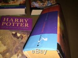 Harry Potter Complete Set 1 7 1st First Edition Hardback Books 1st Print