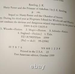 Harry Potter Complete Set 1-7 American 1st Edition Hardcover Hogwarts JK Rowling
