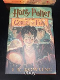 Harry Potter Complete Set 1-7 American 1st Edition Hardcover Hogwarts JK Rowling Harry Potter Complete Set 1-7 American 1st Edition Hardcover Hogwarts JK Rowling