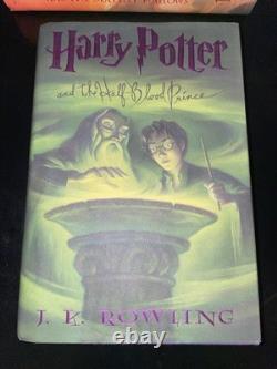 Harry Potter Complete Set 1-7 American 1st Edition Hardcover Hogwarts JK Rowling Harry Potter Complete Set 1-7 American 1st Edition Hardcover Hogwarts JK Rowling