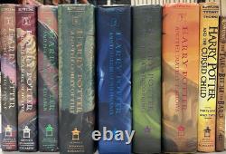 Harry Potter Complete Set 1-7 Hardcover First American Edition Rowling withextra 2
