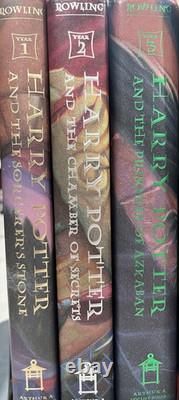 Harry Potter Complete Set 1-7 Hardcover First American Edition Rowling withextra 2