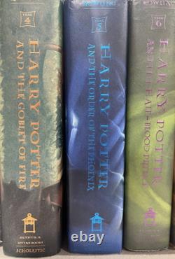 Harry Potter Complete Set 1-7 Hardcover First American Edition Rowling withextra 2