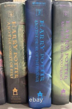 Harry Potter Complete Set 1-7 Hardcover First American Edition Rowling withextra 2