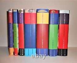 Harry Potter Complete Set 1-7 Hardcovers Bloomsbury Raincoast by J K Rowling