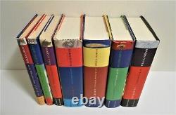 Harry Potter Complete Set 1-7 Hardcovers Bloomsbury Raincoast by J K Rowling