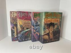 Harry Potter Complete Set 1-7 J. K. Rowling Hard Cover 1st American Editions