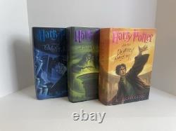 Harry Potter Complete Set 1-7 J. K. Rowling Hardcover 1st American Editions
