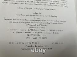 Harry Potter Complete Set 1-7 J. K. Rowling Hardcover 1st American Editions