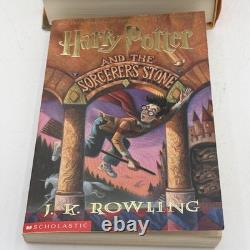 Harry Potter Complete Set 1-7 True First Editions Scholastic PB HC Rowling