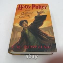 Harry Potter Complete Set 1-7 True First Editions Scholastic PB HC Rowling