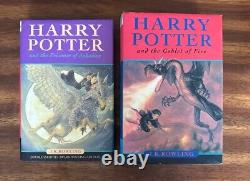 Harry Potter Complete Set 1-7 by JK Rowling (Raincoast/Bloomsbury Hardcover)