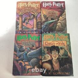 Harry Potter Complete Set 1-8 First Edition J. K. Rowling HC DJ VG